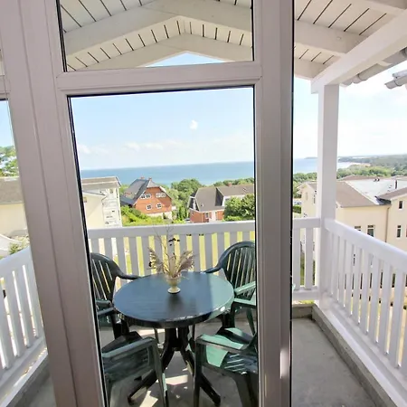 Mit Meerblick Und Balkon, Gratis Nutzung Vom Ahoi Erlebnisbad Und Sauna In Sellin - Meeresblick 39 Lägenhet