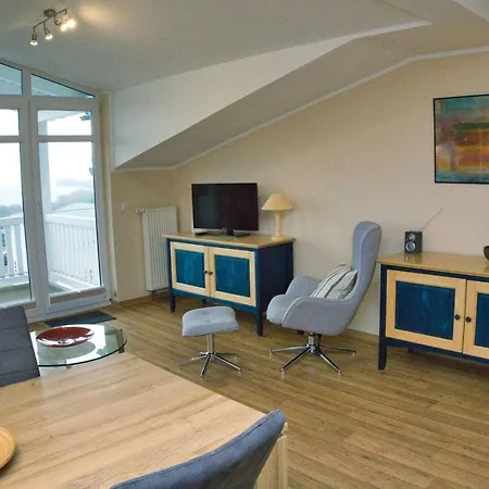 Mit Meerblick Und Balkon, Gratis Nutzung Vom Ahoi Erlebnisbad Und Sauna In Sellin - Meeresblick 39 Lägenhet *