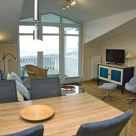 Mit Meerblick Und Balkon, Gratis Nutzung Vom Ahoi Erlebnisbad Und Sauna In Sellin - Meeresblick 39 Lägenhet